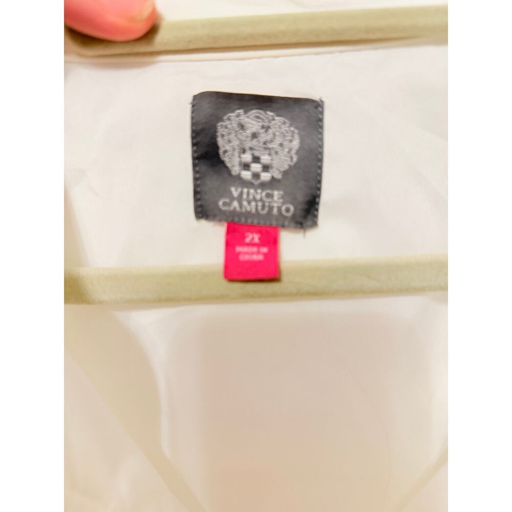 Vince Camuto White Light Jacket Size 2X NWT - Picture 3 of 3